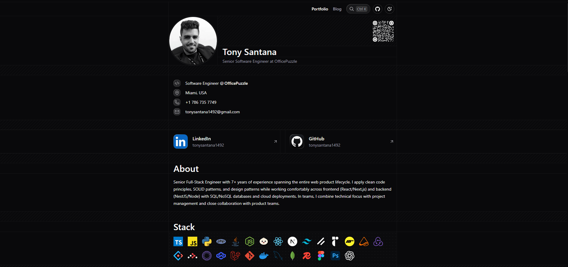 Welcome to tonysantana.dev